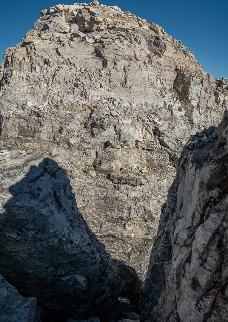 summit wall from false summit