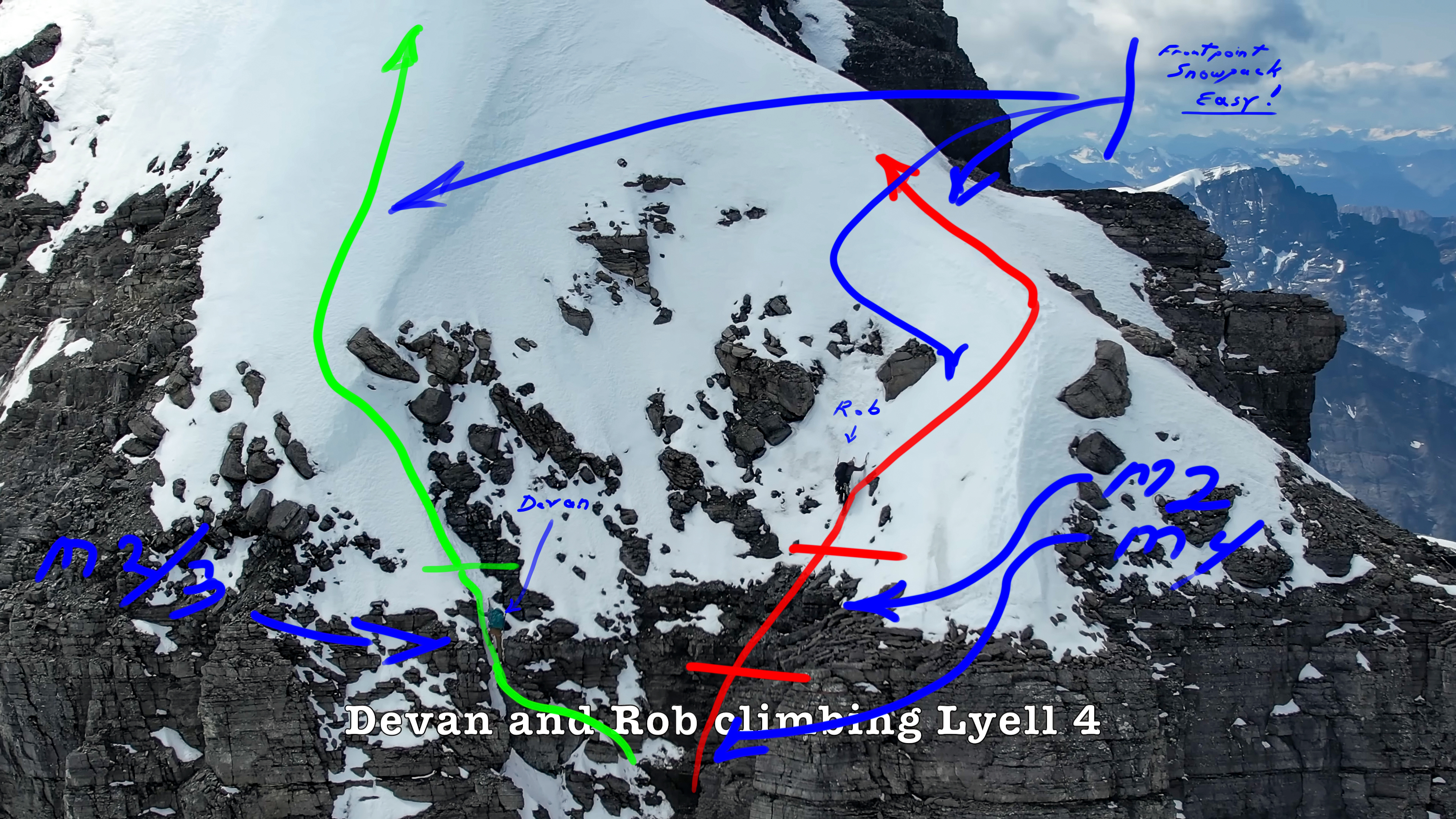 Simon's N ridge capture